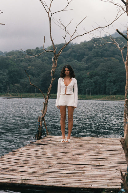 TALA CROP SHIRT